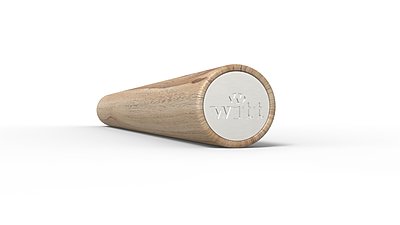 Witt Pizza Accessories - Witt Wood Pizza Roller Pin (RRP £29.99                