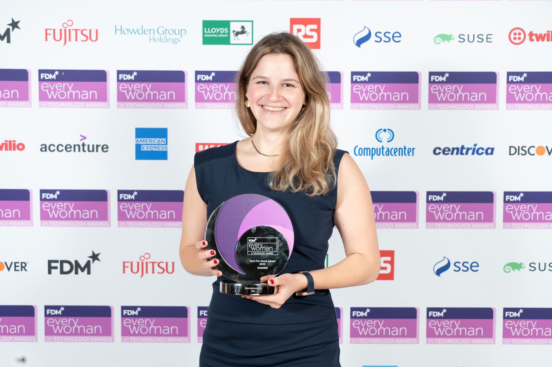 Christiane Demgenski, Chief Product Officer at Awina from Zurich Winner of the 'Tech For Good Award' (sponsored by RS Group) at the 2023 FDM everywoman in Technology Awards