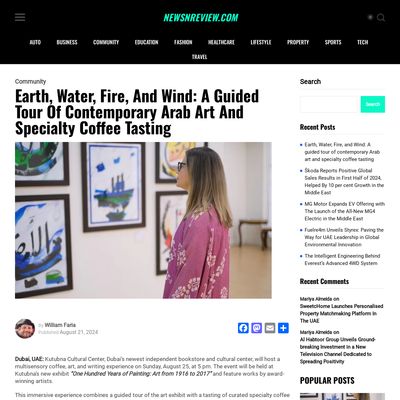 Screencapture of NewsnReview.com