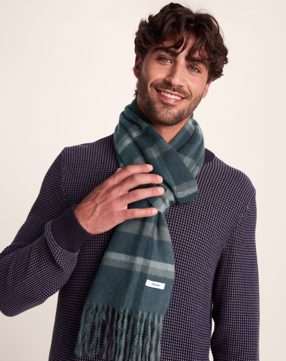 Hayner Woven Scarf - Dark Indigo