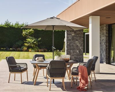 Zara 6 Seat Oval Dining Set
