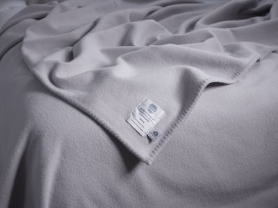 Pure Merino Wool Blanket – Siesta - Grey