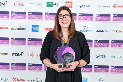 Jackie Carter, winner of the Academic Award at the 2023 FDM everywoman in Technology Awards