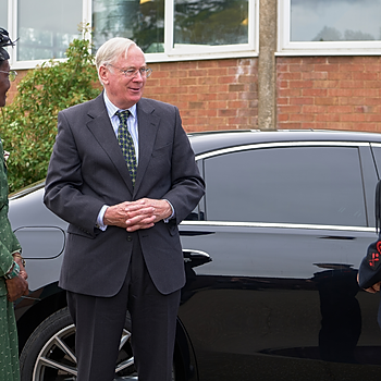 HRH The Duke of Gloucester visits Moulton College