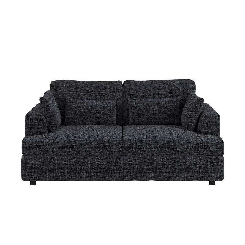 Solace+Co Drew 2-seater in charcoal