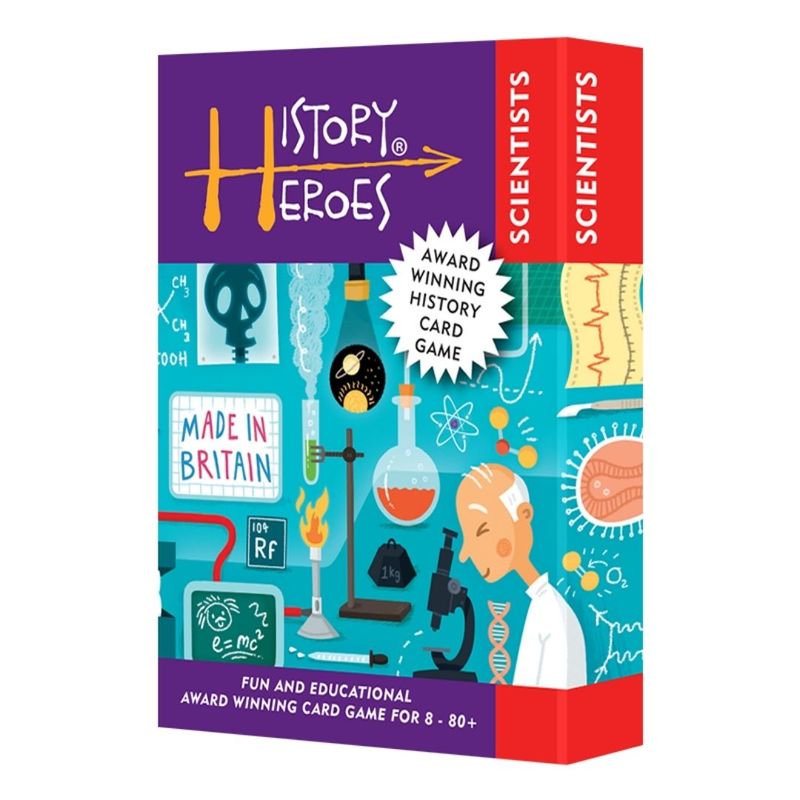 History Heroes: SCIENTISTS card game