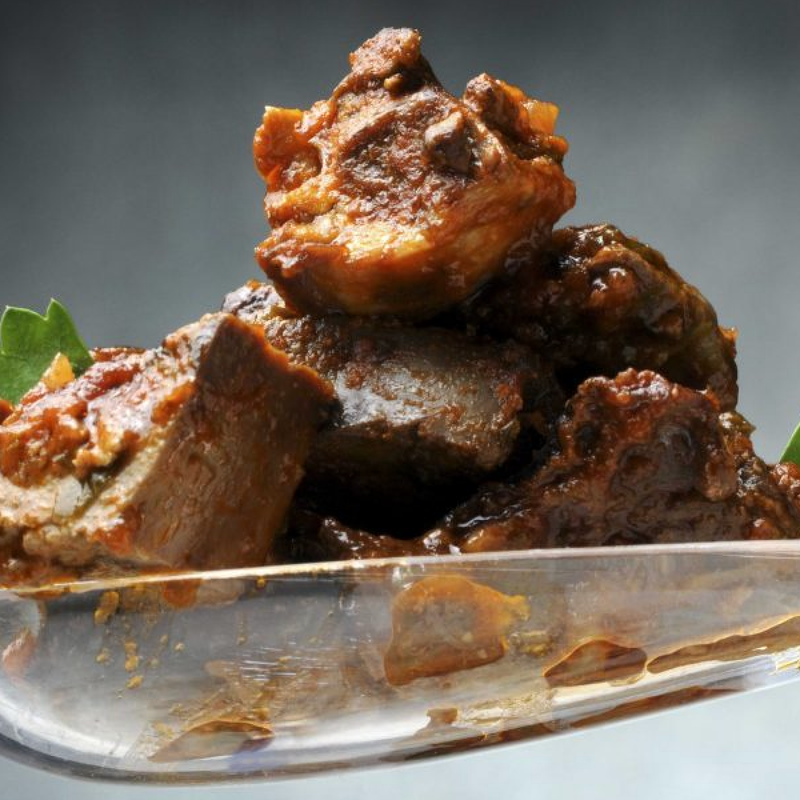 Lamb Romana cooked in the woodfired oven by Orchard Ovens