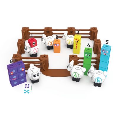 MathLink® Cubes Activity Set Numberblocks Sheep Farm