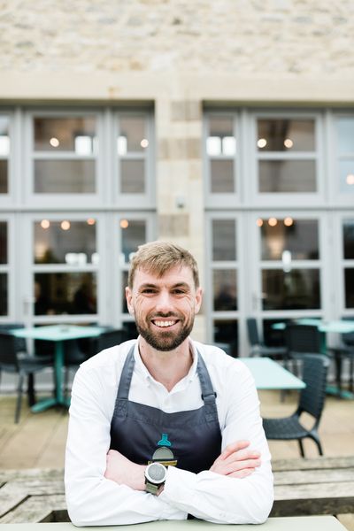 Levens Kitchen & Bakery's front of house manager, Tom Kilshaw.