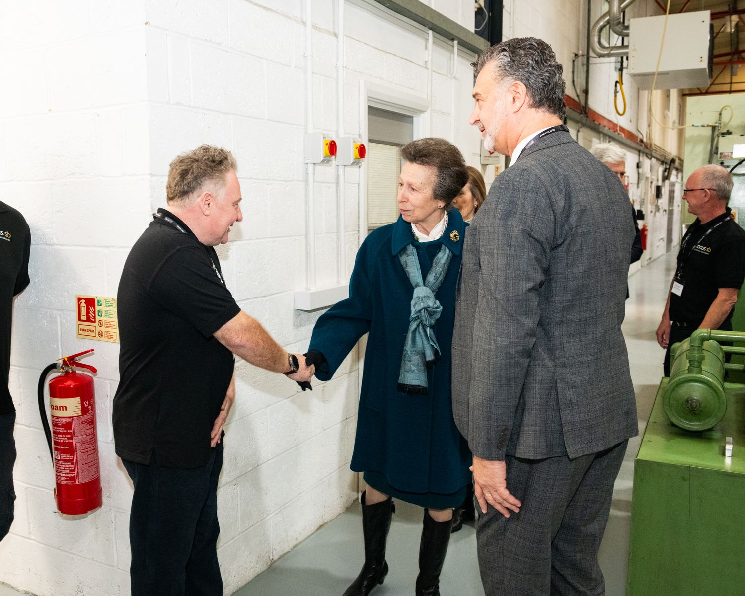 Mr Rob Little of Focus SB meets HRH The Princess Royal