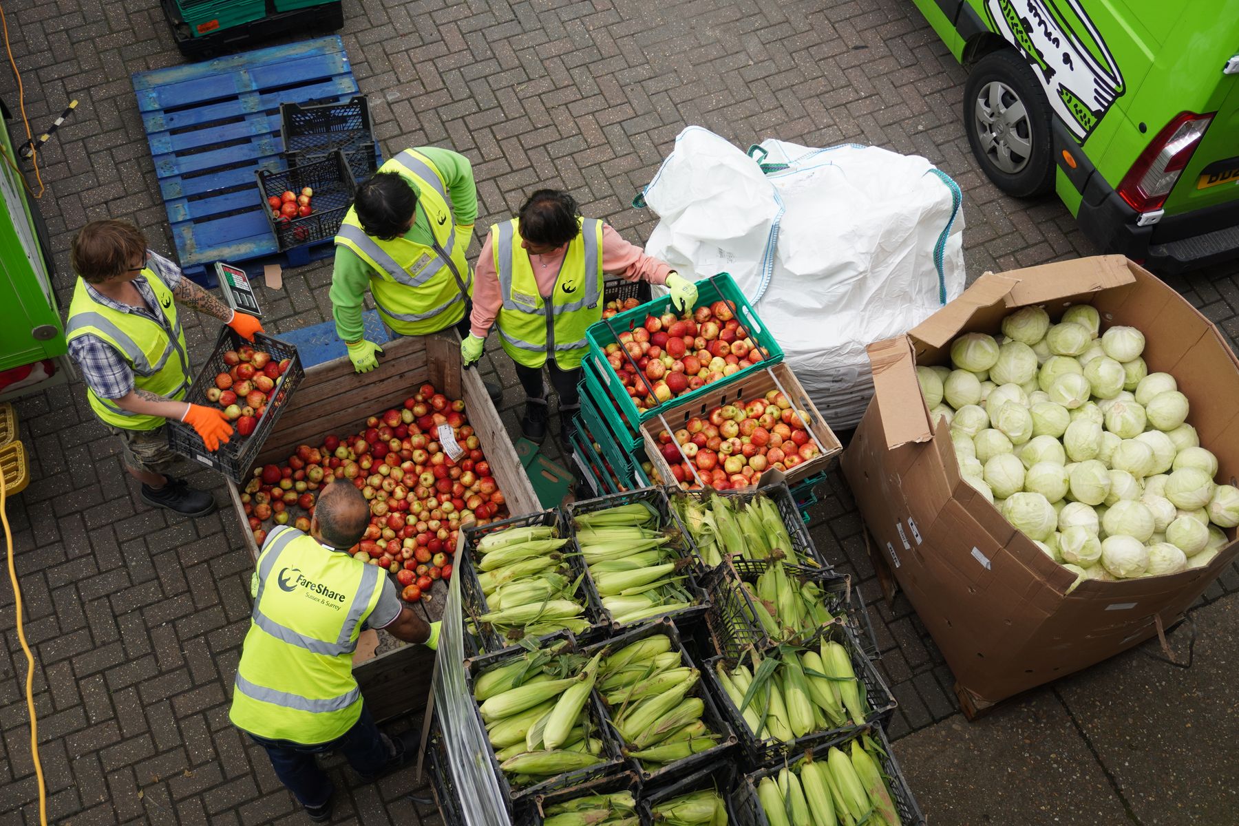 FareShare Sussex & Surrey volunteers
