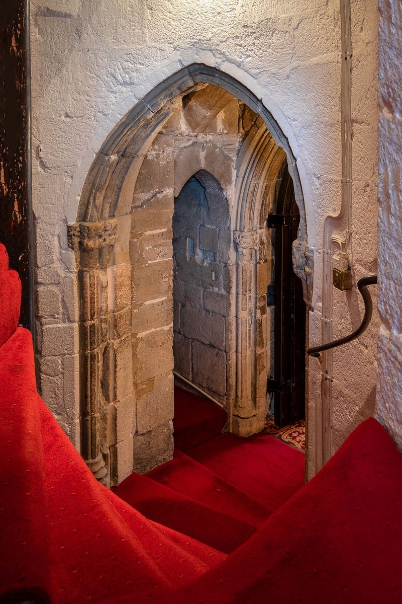 Archways at Langley Castle Hotel, Northumberland, UK