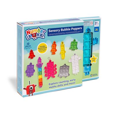 Numberblocks® Sensory Bubble Poppers