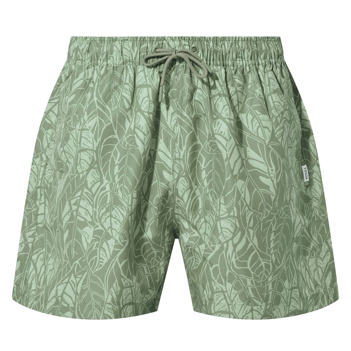 Kai Men's Shorts Pistachio - Palm Print