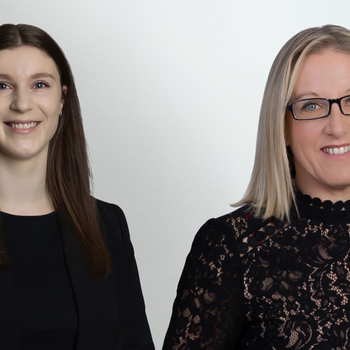 left to right: Employment Team Partner, Senior Associate, Catherine Morris and Partner, Michelle Morgan