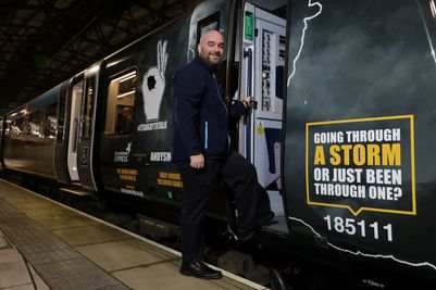 Ian Watson, 39, TPE driver and Andy's Man Club member